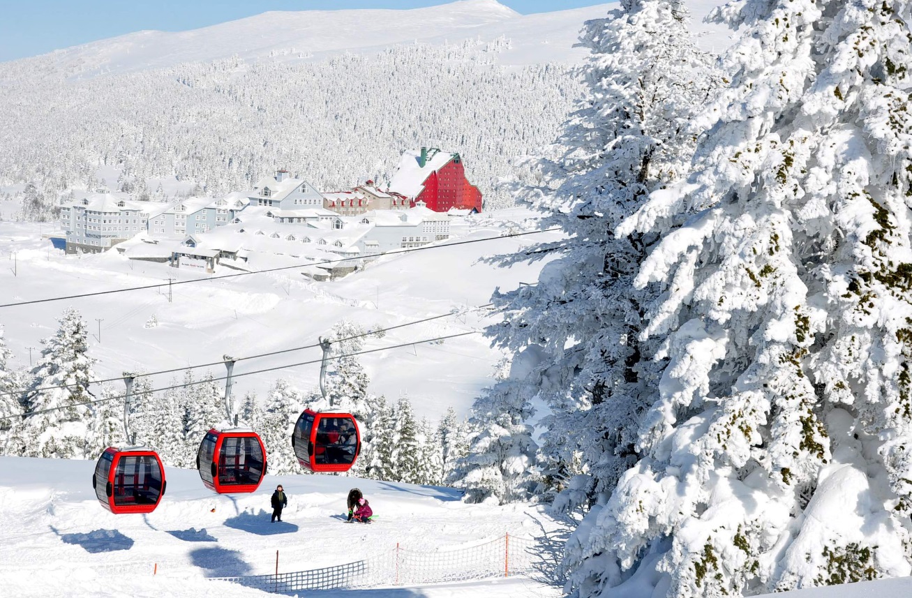 تسعة أماكن للسياحة الشتوية في تركيا
