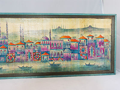 Cemal Toy’s City of Istanbul Painting