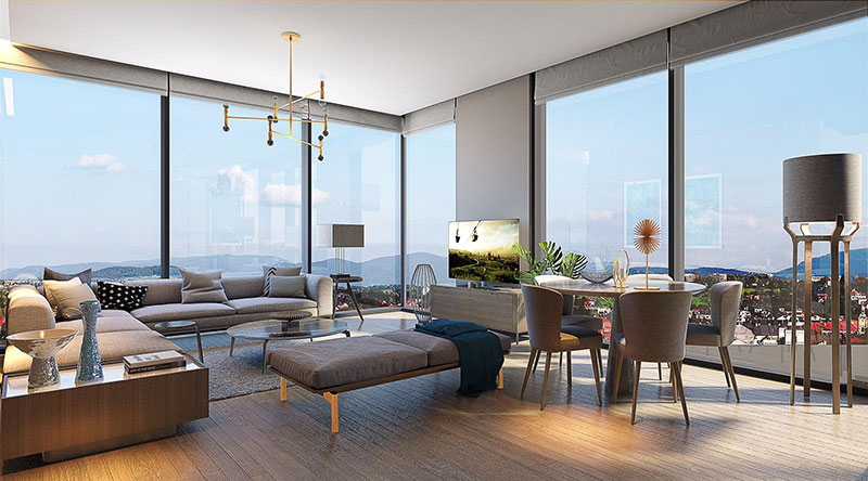  High Rise Residences for sale in Istanbul with Special Deals Available for Turkish Citizenship